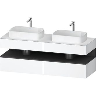 Duravit Qatego Consola Mueble Bajo Lavabo, 2 Extensiones, 2 - Duravit