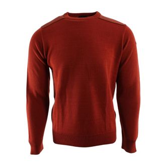 Paul & Shark Girocollo Lana - male - Paul & Shark - Round-neck Knitwear - Red - M - Knitwear