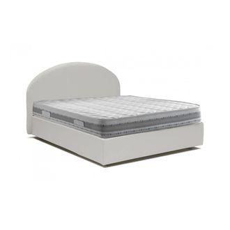 Talamo Italia Talamo Italia - Cama Matrimonial Sofia, Cama Contenedor Con Tapizado En Ecopiel, 100% Made In Italy, Apertura Frontal, Con Colch&oacute;n Cm 160x200 Incluido
