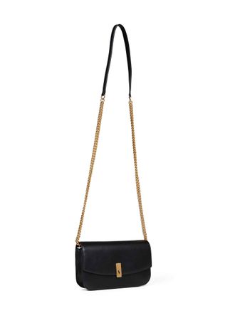 Polo Ralph Lauren Womens Wallet On Chain Black Other Materials Handbags Hand Bags