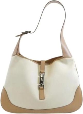 Gucci Pre-owned Shoulder Bags, female, Beige, Size: ONE SIZE Pre-owned Shoulder Bag