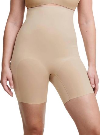 Chantelle Basic Shaping High Waist Mid-Thigh Brief In Ultra Nude