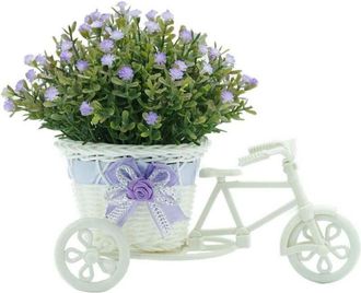 OEM Plantas Artificiales Mini Planta Artificial Simulaci&oacute;n De Interior Planta En Maceta Simulaci&oacute;n Para Sala De Estar Dormitorio Oficina P&uacute;rpura