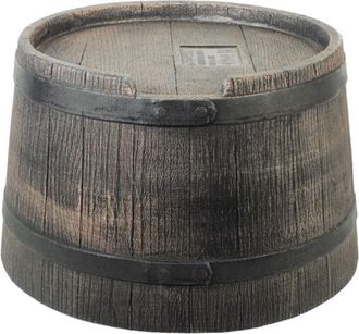 Nature Supporto per barile dacqua piovana effetto legno 45x28,5 cm Marrone Nature