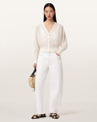 AllSaints Honor V-neck Merino Cardigan