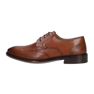 Stefano Lauran Heren, Schoenen, Bruin, Maat: 42 1/2 EU Leer