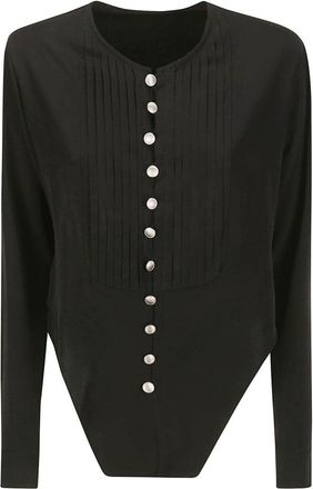 Yohji Yamamoto Tuxedo Detail Bodysuit