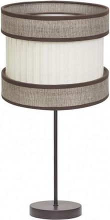 Fabrilamp Sobremesa Alto Home 1xe27 Marron/marron-beis 61x30x30 Cm