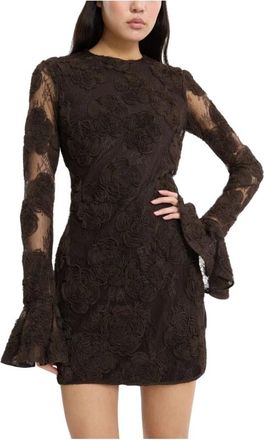 Rotate Rotate Birger Christensen, Donna, Abiti, Marrone, M, new