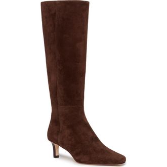 Paige Ansley Knee High Boot in Chocolate at Nordstrom, Size 5
