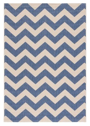 Safavieh Alfombra azul/beige 201 x 290 cm