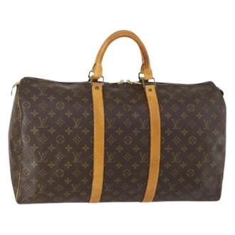 Louis Vuitton Pre-owned Weekend Bags, unisex, Brown, Size: ONE SIZE Pre-owned Keepall bag