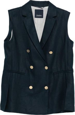 Max Mara Smmbird Double-breasted Gilet