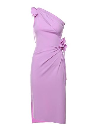 Coperni Asymmetrical Mini Dress With Flowers