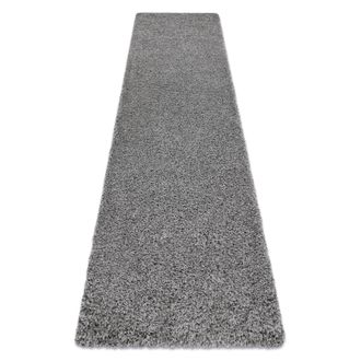 RugsX Rugsx - Alfombra, Alfombra De Pasillo Soffi Shaggy 5cm Gris - Para La Cocina, Entrada, Pasillo Grey 80x200 Cm