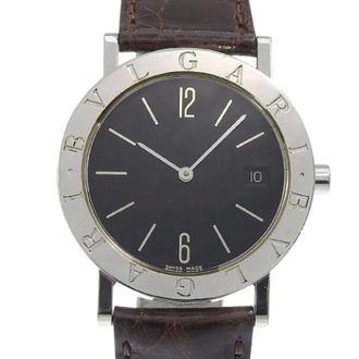 Bulgari Pre-owned Watches, unisex, Black, Size: ONE SIZE Pre-owned Vintage Wristwatch