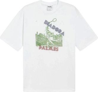 Diadora Hombre, Camisetas, Blanco, Talla: XL