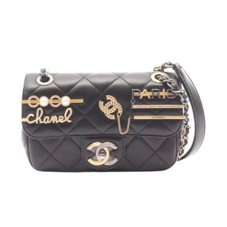 Chanel Pre-owned Vintage Schoudertas - Dames - Pre-owned - Zwart - Maat: ONE Size Leer