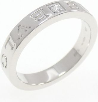 Bulgari White Gold (18K) Band Ring (Pre-Owned)