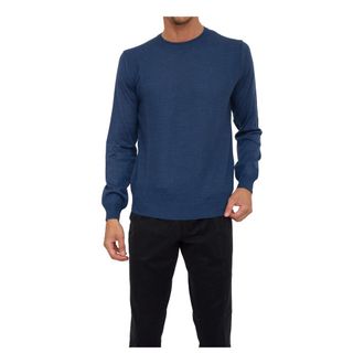 Corneliani Hombre, Jerseys, Azul, Talla: L