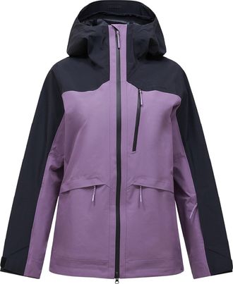 Peak Performance Womens Vertec 3L Jacket Purple XS