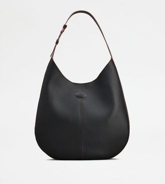 Tod's Tods Di Bag Hobo in Leather Medium