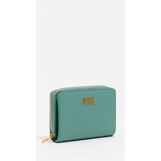 Bimba & Lola Recycled Leather Wallet in Mint at Nordstrom