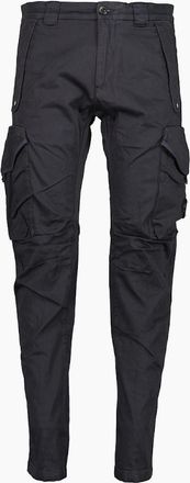 C.P. Company Mens Stretch Satin Lens Cargo Pants - Navy - Size: 32