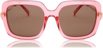 DIFF Eyewear Sandra DE01-0370-XCBNN Womens Sunglasses Pink Size 54