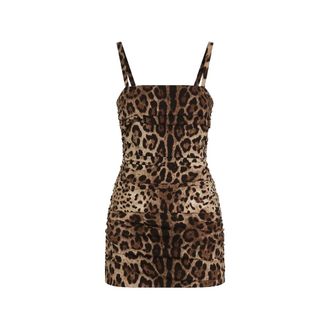 Dolce & Gabbana Dames, Jurken, Veelkleurig, Maat: XS Zijde