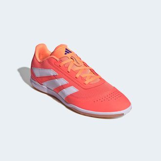 adidas Fussballschuh ADIDAS PERFORMANCE PREDATOR CLUB INDOOR SALA, Gr. 42, signal coral, cloud wei&szlig;, beam orange, Synthetik, Textil, Schuhe Fussballschuh, ge