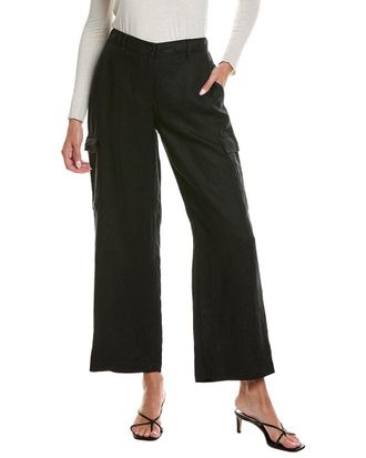 Eileen Fisher Eileen Fisher Wide Leg Linen Cargo Pant
