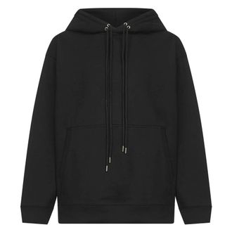 Dries Van Noten Hoodies, male, Black, Size: M Loose-Fit Hoodie