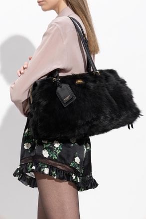 Dolce & Gabbana Victoria Handbag, Womens, Black