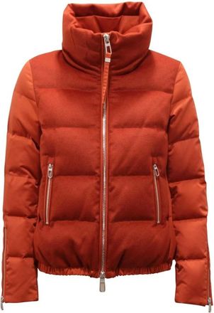 Duno Nerea Jas - Dames - Winterjassen - Oranje - M - Wol - Jassen