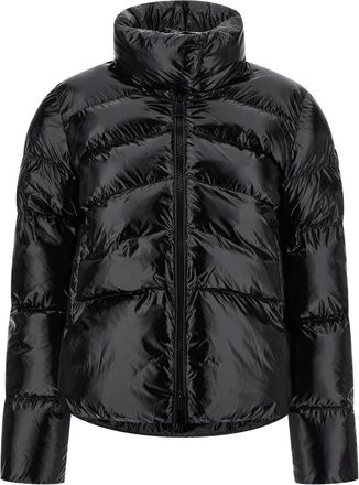 Pinko Pinko, Dames, Jassen, Zwart, Maat: S Nylon