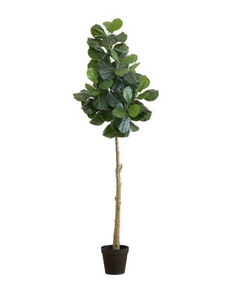Nearly Natural 8Ft Artificial Fiddle Leaf Fig Tree