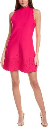Carolina Herrera Halter Neck Knit Mini Dress