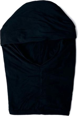 Rick Owens Passamontagna in cotone biologico - Nero