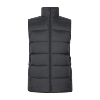 Mountain Warehouse Heren Stratus Dons Pakbare Gilet (Zwart)