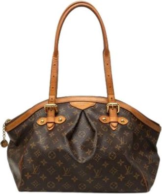 Louis Vuitton Pre-owned Tivoli GM - Dames - Vintage Schoudertas - Bruin - ONE Size - Leer - Vintage