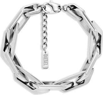 Diesel Bracciale Iconic D - Argento