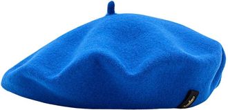 Borsalino Baskische baret - Dames - Hoeden - Blauw - ONE Size - Wol - Accessoires