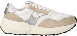 Saucony Jazz NXT Sneaker - Dames - Hardloopschoenen - Beige - 36 EU - Leer - Fitness