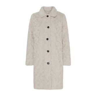 Notyz Notyz, Dames, Jassen, Beige, Maat: 3XL Poliester