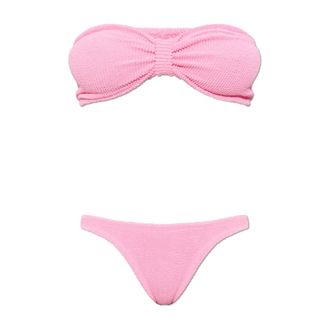 Hunza G Dames, Badkleding, Roze, Maat: ONE Size Polyamide