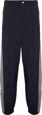 Maison Kitsuné colour-block track pants - men - Polyamide - 40 - Blue