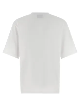 Dsquared2 Logo-Stripe Print T-shirt - White