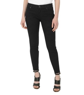 Dsquared2 Black Skinny Mid Rise Jeans