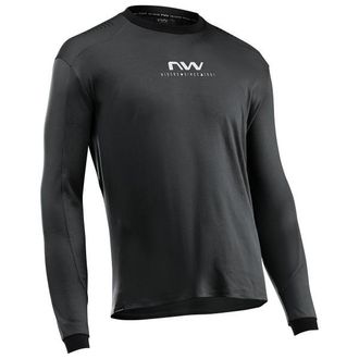 Northwave Sharp Jersey Velotrikot f&uuml;r Herren | schwarz/grau